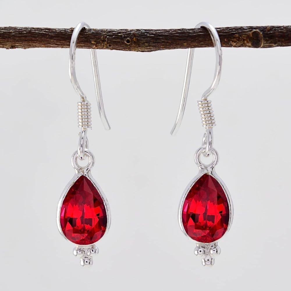 Silver Drop Earrings
